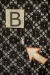 画像9: P0602Q 女性用 羽織   綿 黒,  花 【中古】【USED】【リサイクル】 ★☆☆☆☆【P0602Q】 (9)