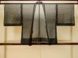 画像2: P0602W 女性用 羽織   シルク（正絹） 黒,  抽象的模様 【中古】【USED】【リサイクル】 ★★★★☆【P0602W】 (2)