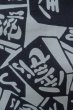 画像6: P0616A 男性用 浴衣   綿 藍,  【中古】【USED】【リサイクル】 ★★★☆☆【P0616A】 (6)