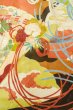 画像14: P0616B 女性用 振袖   シルク（正絹） 黒,  ぼたん 【中古】【USED】【リサイクル】 ★★☆☆☆【P0616B】 (14)