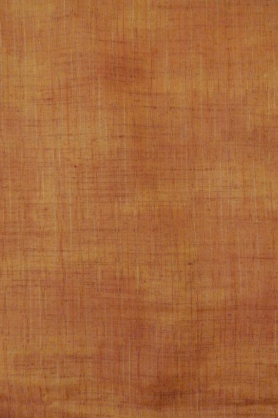 画像4: P0616C 女性用 紬   シルク（正絹） 灰色がかった橙色,  チェック柄 【中古】【USED】【リサイクル】 ★★★☆☆【P0616C】 (4)