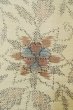 画像5: P0616L 女性用 紬  十日町紬  シルク（正絹） 薄いベージュ,  花 【中古】【USED】【リサイクル】 ★★★★☆【P0616L】 (5)