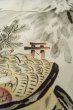 画像16: P0708A 男性用 羽織   シルク（正絹） 深い茶色み灰色,  亀甲 【中古】【USED】【リサイクル】 ★★☆☆☆【P0708A】 (16)