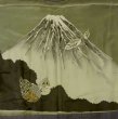 画像4: P0708I 男性用 羽織   シルク（正絹） 青み灰色,  抽象的模様 【中古】【USED】【リサイクル】 ★☆☆☆☆【P0708I】 (4)