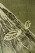 画像14: P0708I 男性用 羽織   シルク（正絹） 青み灰色,  抽象的模様 【中古】【USED】【リサイクル】 ★☆☆☆☆【P0708I】 (14)