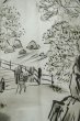 画像11: P0708K 男性用 羽織  大島紬  シルク（正絹） 深い紺,  亀甲 【中古】【USED】【リサイクル】 ★★★★★【P0708K】 (11)