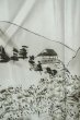 画像14: P0708K 男性用 羽織  大島紬  シルク（正絹） 深い紺,  亀甲 【中古】【USED】【リサイクル】 ★★★★★【P0708K】 (14)