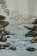 画像15: P0708M 男性用 羽織  大島紬  シルク（正絹） 深い紺,  亀甲 【中古】【USED】【リサイクル】 ★★★★☆【P0708M】 (15)
