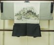 画像3: P0708W 男性用 羽織   シルク（正絹） 深い青緑色,  【中古】【USED】【リサイクル】 ★☆☆☆☆【P0708W】 (3)
