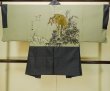 画像3: P0709A 男性用 羽織  大島紬  シルク（正絹） 深い紺,  亀甲 【中古】【USED】【リサイクル】 ★★★★★【P0709A】 (3)