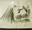 画像4: P0709E 男性用 羽織   シルク（正絹） 深い茶色,  小さな点々 【中古】【USED】【リサイクル】 ★★★☆☆【P0709E】 (4)