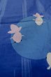 画像9: P0722A 女性用 浴衣（海外製）   綿 淡い青,  丸 【中古】【USED】【リサイクル】 ★★★★☆【P0722A】 (9)