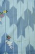 画像4: P0722B 女性用 浴衣（海外製）   綿 水色,  花 【中古】【USED】【リサイクル】 ★☆☆☆☆【P0722B】 (4)
