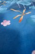画像10: P0722F 女性用 浴衣（海外製）   綿 青,  梅 【中古】【USED】【リサイクル】 ★★★★☆【P0722F】 (10)