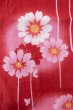 画像7: P0722G 女性用 浴衣（海外製）   綿 鮮やか赤色,  【中古】【USED】【リサイクル】 ★★★☆☆【P0722G】 (7)