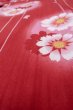 画像8: P0722G 女性用 浴衣（海外製）   綿 鮮やか赤色,  【中古】【USED】【リサイクル】 ★★★☆☆【P0722G】 (8)