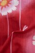 画像12: P0722G 女性用 浴衣（海外製）   綿 鮮やか赤色,  【中古】【USED】【リサイクル】 ★★★☆☆【P0722G】 (12)