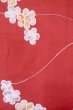 画像4: P0722H 女性用 浴衣（海外製）   綿 赤色,  花 【中古】【USED】【リサイクル】 ★★★☆☆【P0722H】 (4)