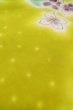 画像10: P0722I 女性用 浴衣（海外製）   綿 灰色がかった黄色,  花 【中古】【USED】【リサイクル】 ★★★☆☆【P0722I】 (10)