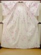 画像2: P0722N 女性用 浴衣（海外製）   綿 淡い桃色,  桜 【中古】【USED】【リサイクル】 ★★★☆☆【P0722N】 (2)