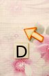 画像17: P0722N 女性用 浴衣（海外製）   綿 淡い桃色,  桜 【中古】【USED】【リサイクル】 ★★★☆☆【P0722N】 (17)