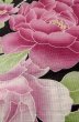 画像9: P0722O 女性用 浴衣（海外製）   綿 黒,  バラ 【中古】【USED】【リサイクル】 ★★★☆☆【P0722O】 (9)
