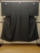 画像1: P0722R 男性用 紋付   シルク（正絹） 黒,  【中古】【USED】【リサイクル】 ★★★★☆【P0722R】 (1)