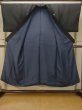 画像2: P0722W 男性用 紋付   シルク（正絹） 黒,  【中古】【USED】【リサイクル】 ★★★★☆【P0722W】 (2)