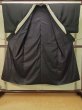 画像2: P0722Y 男性用 紋付   シルク（正絹） 黒,  【中古】【USED】【リサイクル】 ★★★★☆【P0722Y】 (2)