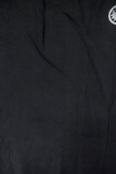 画像4: P0722Y 男性用 紋付   シルク（正絹） 黒,  【中古】【USED】【リサイクル】 ★★★★☆【P0722Y】 (4)