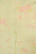 画像3: P0731P 女性用 襦袢   シルク（正絹） 淡い薄い青緑色,  桜 【中古】【USED】【リサイクル】 ★☆☆☆☆【P0731P】 (3)