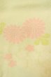 画像5: P0731P 女性用 襦袢   シルク（正絹） 淡い薄い青緑色,  桜 【中古】【USED】【リサイクル】 ★☆☆☆☆【P0731P】 (5)