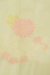 画像6: P0731P 女性用 襦袢   シルク（正絹） 淡い薄い青緑色,  桜 【中古】【USED】【リサイクル】 ★☆☆☆☆【P0731P】 (6)