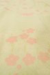画像9: P0731P 女性用 襦袢   シルク（正絹） 淡い薄い青緑色,  桜 【中古】【USED】【リサイクル】 ★☆☆☆☆【P0731P】 (9)