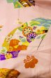 画像9: P0731R 女性用 襦袢   シルク（正絹） 桃色,  桜 【中古】【USED】【リサイクル】 ★☆☆☆☆【P0731R】 (9)
