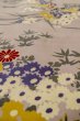 画像8: P0731S 女性用 襦袢   シルク（正絹） 淡い灰色がかった藤色,  菊 【中古】【USED】【リサイクル】 ★☆☆☆☆【P0731S】 (8)