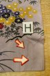 画像21: P0731S 女性用 襦袢   シルク（正絹） 淡い灰色がかった藤色,  菊 【中古】【USED】【リサイクル】 ★☆☆☆☆【P0731S】 (21)
