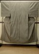 画像1: P0731T 男性用 着物   シルク（正絹） 深い茶色,  小さな点々 【中古】【USED】【リサイクル】 ★★☆☆☆【P0731T】 (1)