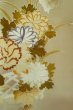 画像6: P0731V 女性用 留袖   シルク（正絹） 淡い茶色,  ぼたん 【中古】【USED】【リサイクル】 ★★★☆☆【P0731V】 (6)