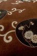 画像10: P0731W 女性用 小紋   シルク（正絹） 深いえんじ,  菊 【中古】【USED】【リサイクル】 ★★☆☆☆【P0731W】 (10)