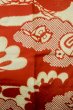 画像4: P0731Z 女性用 襦袢   シルク（正絹） 薄いアイボリー,  松/松葉 【中古】【USED】【リサイクル】 ★★☆☆☆【P0731Z】 (4)