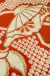 画像8: P0731Z 女性用 襦袢   シルク（正絹） 薄いアイボリー,  松/松葉 【中古】【USED】【リサイクル】 ★★☆☆☆【P0731Z】 (8)