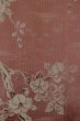 画像4: P0801A 女性用 織   シルク（正絹） えんじ,  花 【中古】【USED】【リサイクル】 ★★☆☆☆【P0801A】 (4)