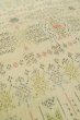 画像10: P0818B 女性用 織   シルク（正絹） アイボリー,  幾何学模様 【中古】【USED】【リサイクル】 ★★★☆☆【P0818B】 (10)
