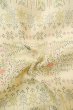 画像11: P0818B 女性用 織   シルク（正絹） アイボリー,  幾何学模様 【中古】【USED】【リサイクル】 ★★★☆☆【P0818B】 (11)