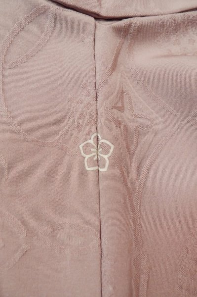 画像5: P0818D 女性用 色無地   シルク（正絹） 淡い灰色がかった藤色,  【中古】【USED】【リサイクル】 ★★★☆☆【P0818D】 (5)