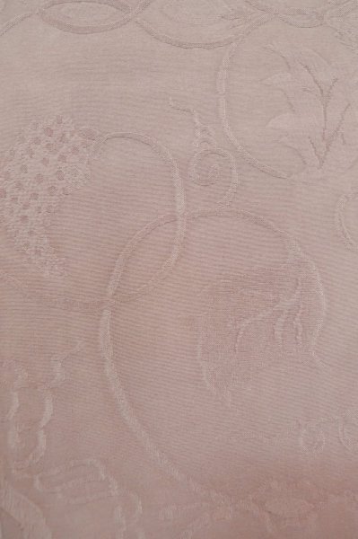 画像7: P0818D 女性用 色無地   シルク（正絹） 淡い灰色がかった藤色,  【中古】【USED】【リサイクル】 ★★★☆☆【P0818D】 (7)