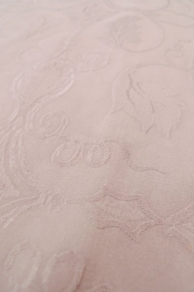 画像9: P0818D 女性用 色無地   シルク（正絹） 淡い灰色がかった藤色,  【中古】【USED】【リサイクル】 ★★★☆☆【P0818D】 (9)