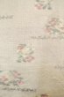 画像3: P0818J 女性用 紬   シルク（正絹） 紫みオフ　ホワイト,  花 【中古】【USED】【リサイクル】 ★★★☆☆【P0818J】 (3)