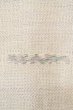 画像7: P0818J 女性用 紬   シルク（正絹） 紫みオフ　ホワイト,  花 【中古】【USED】【リサイクル】 ★★★☆☆【P0818J】 (7)